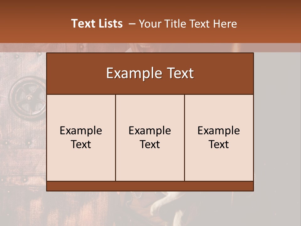 Cyborg Homme Guerrier PowerPoint Template