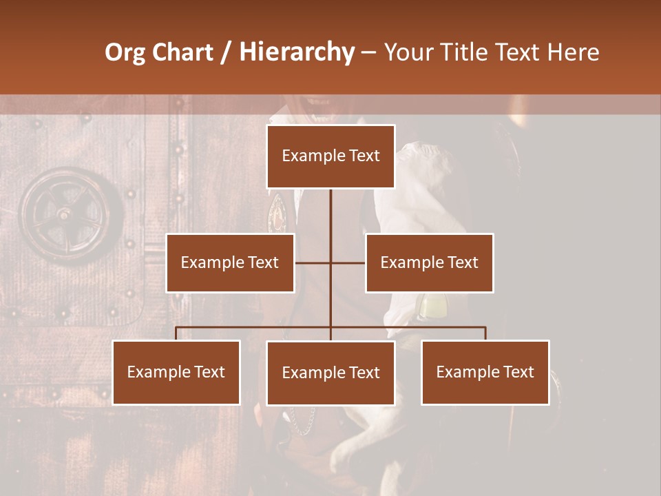 Cyborg Homme Guerrier PowerPoint Template