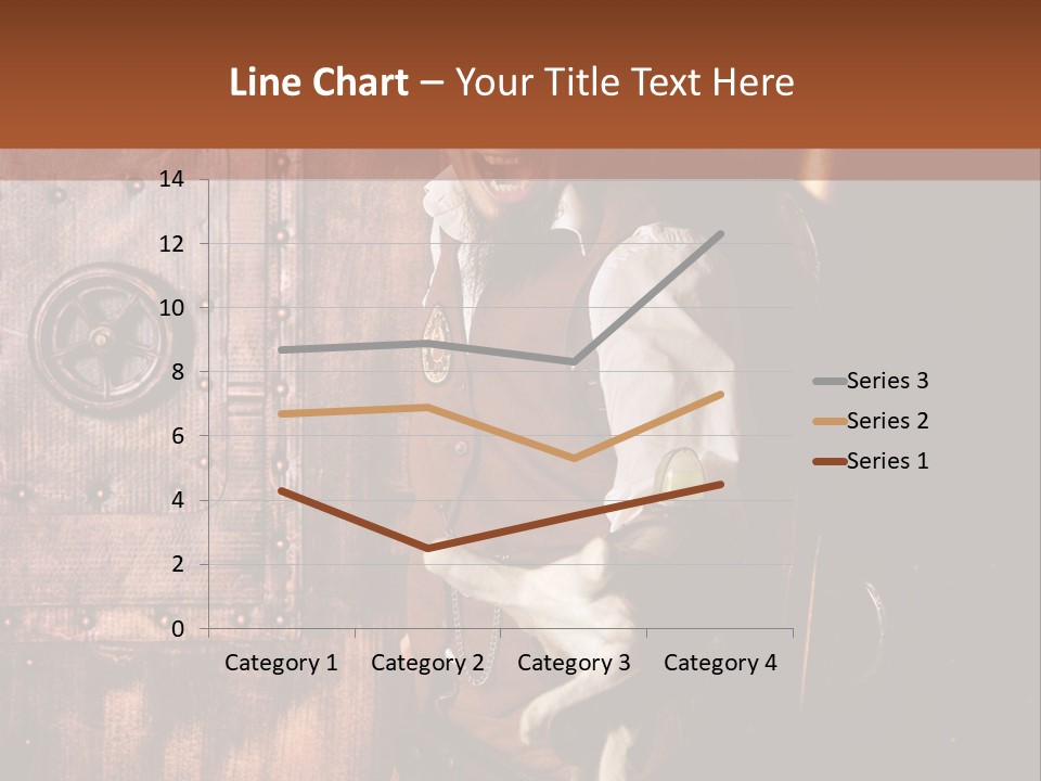Cyborg Homme Guerrier PowerPoint Template