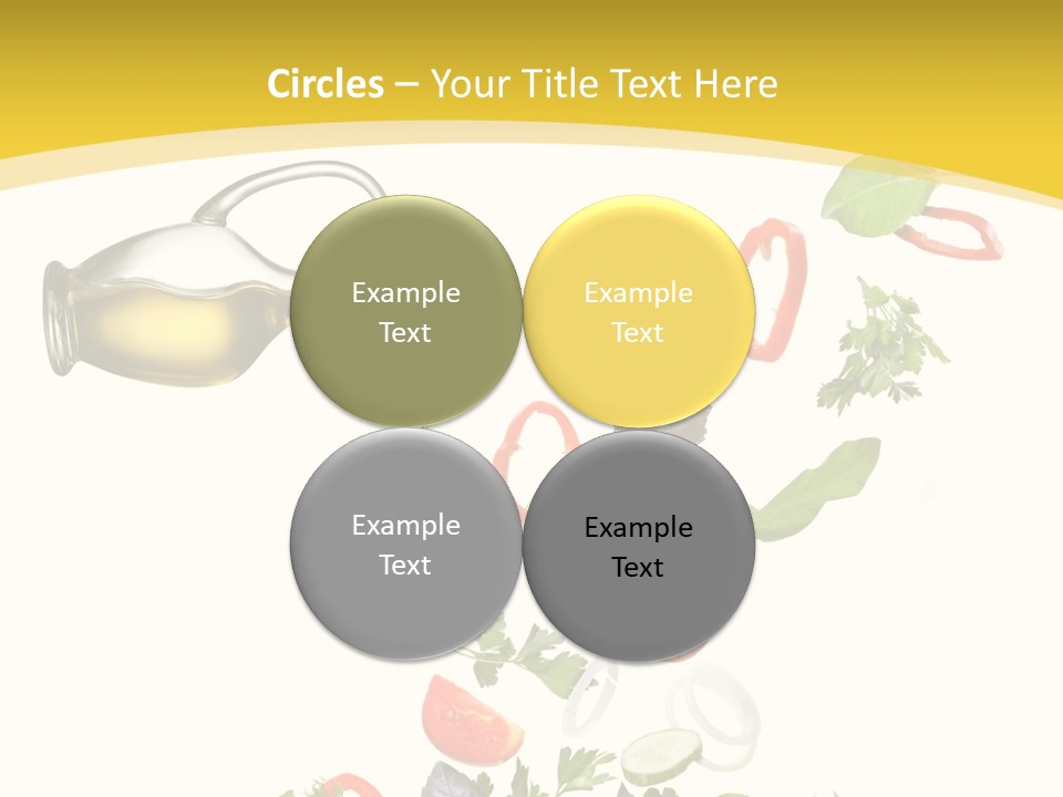 Slice Mix Parsley PowerPoint Template