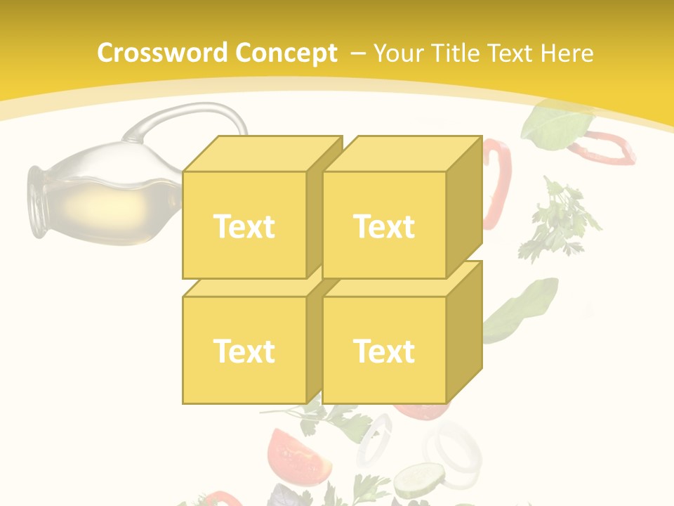 Slice Mix Parsley PowerPoint Template