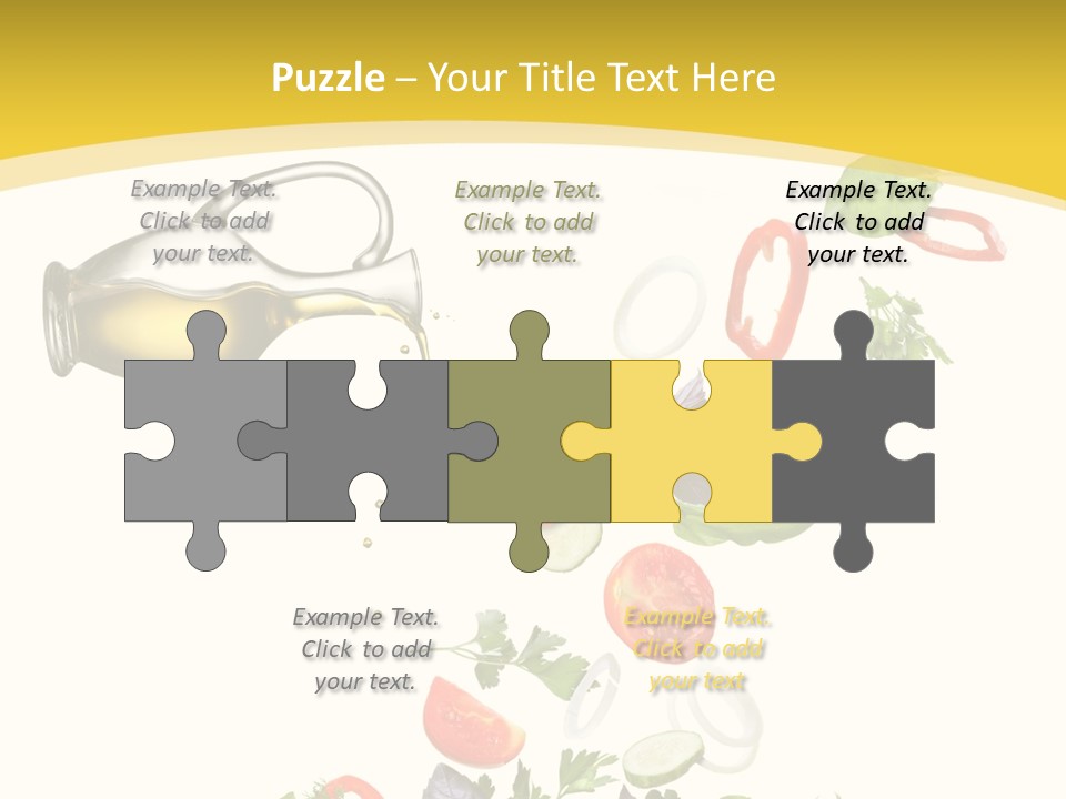 Slice Mix Parsley PowerPoint Template