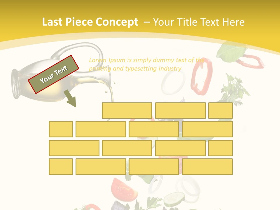 Slice Mix Parsley PowerPoint Template