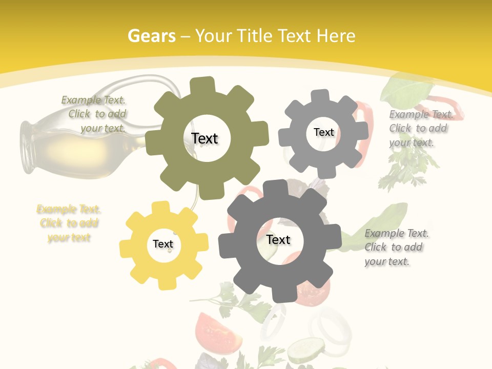 Slice Mix Parsley PowerPoint Template