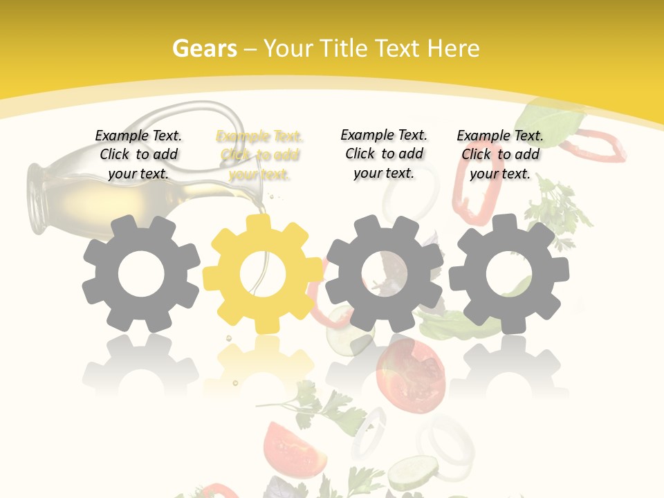 Slice Mix Parsley PowerPoint Template