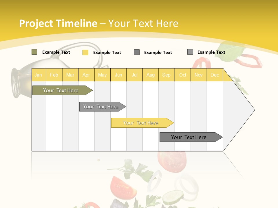 Slice Mix Parsley PowerPoint Template