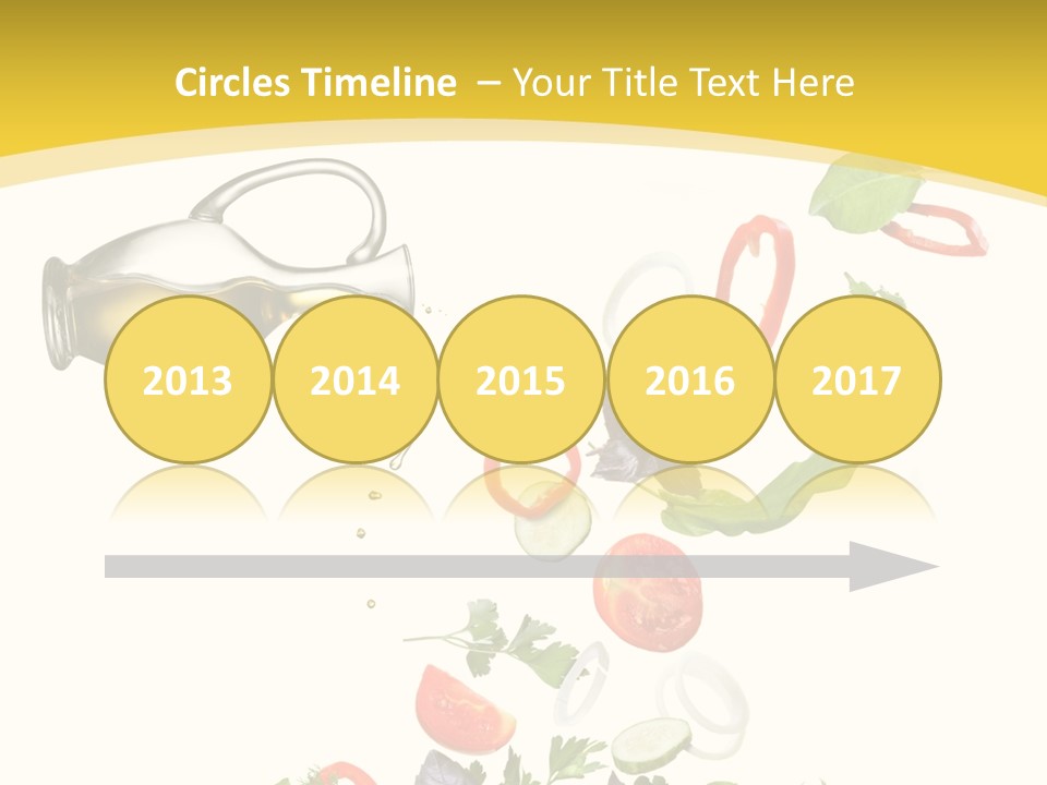 Slice Mix Parsley PowerPoint Template