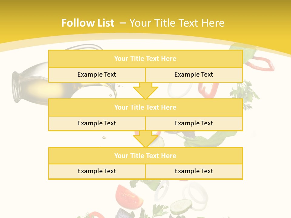 Slice Mix Parsley PowerPoint Template