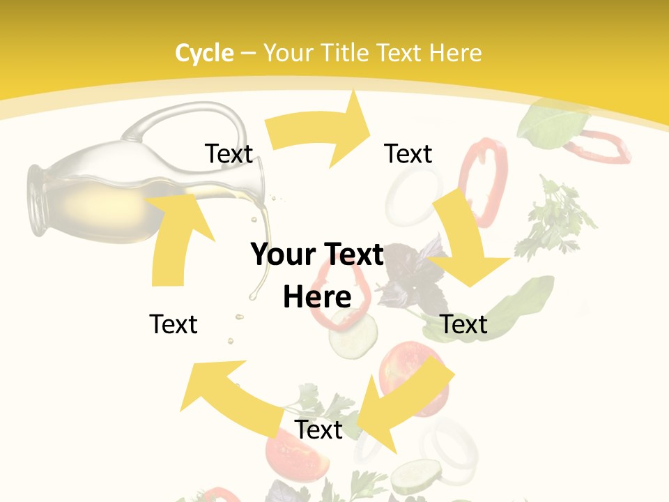 Slice Mix Parsley PowerPoint Template