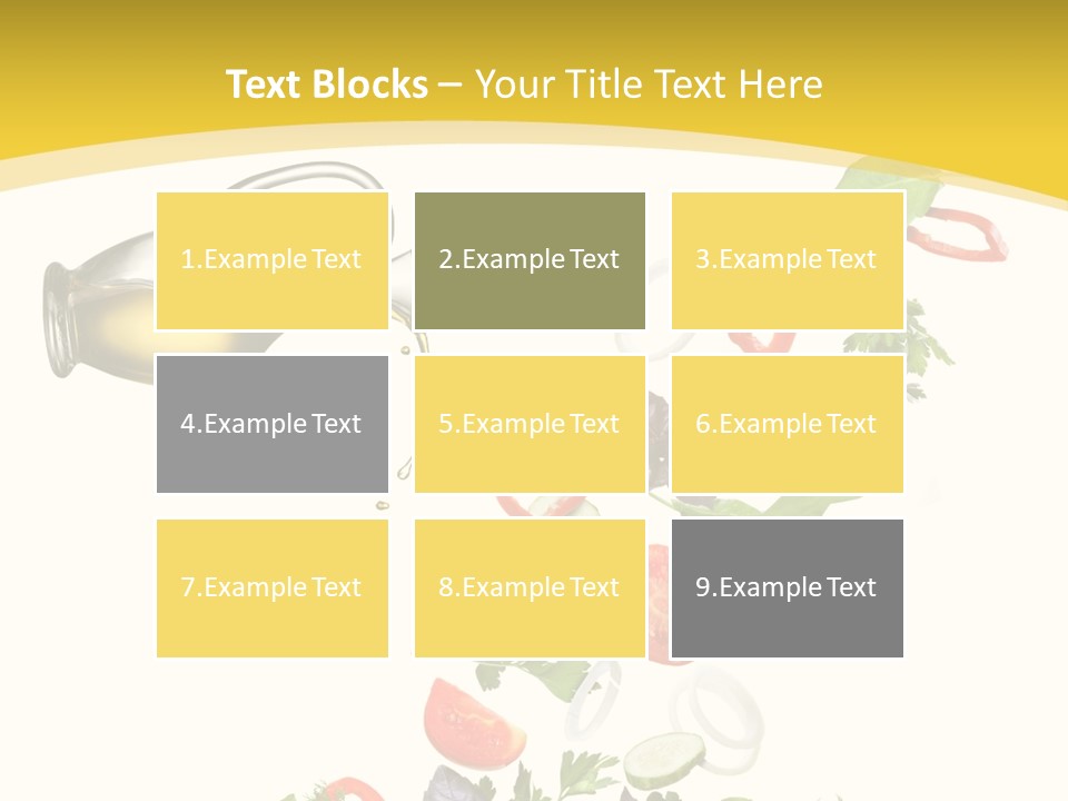 Slice Mix Parsley PowerPoint Template