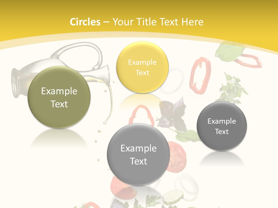 Slice Mix Parsley PowerPoint Template