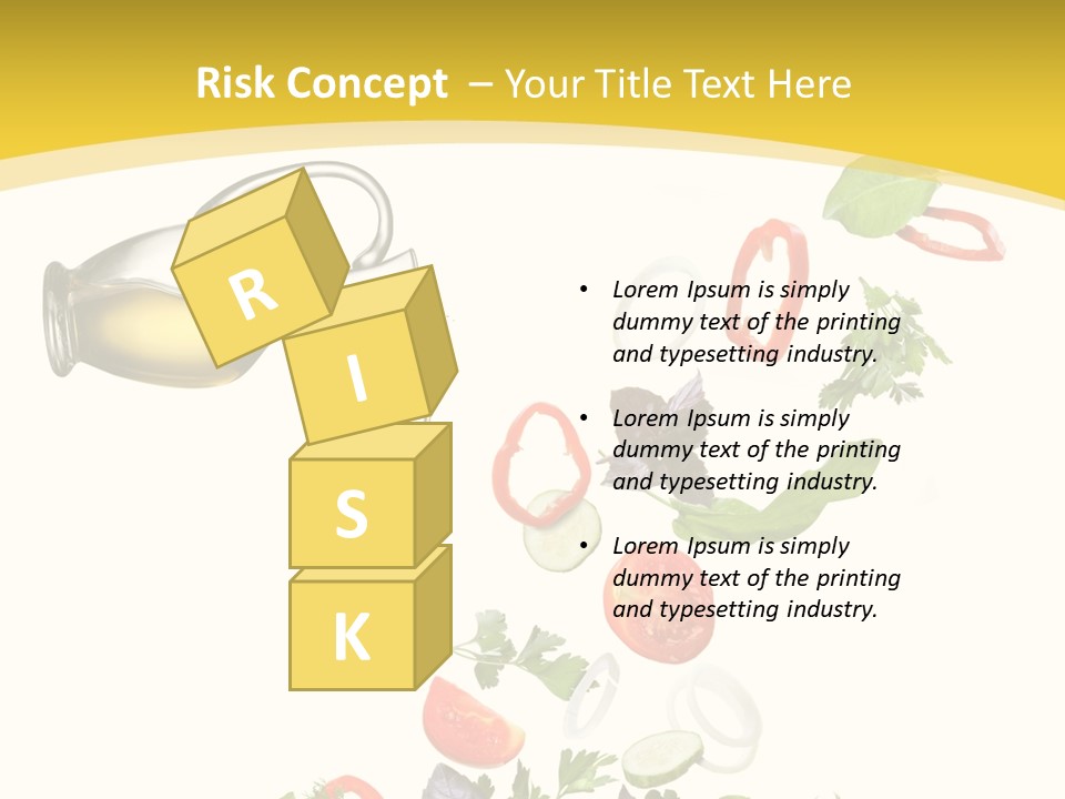 Slice Mix Parsley PowerPoint Template