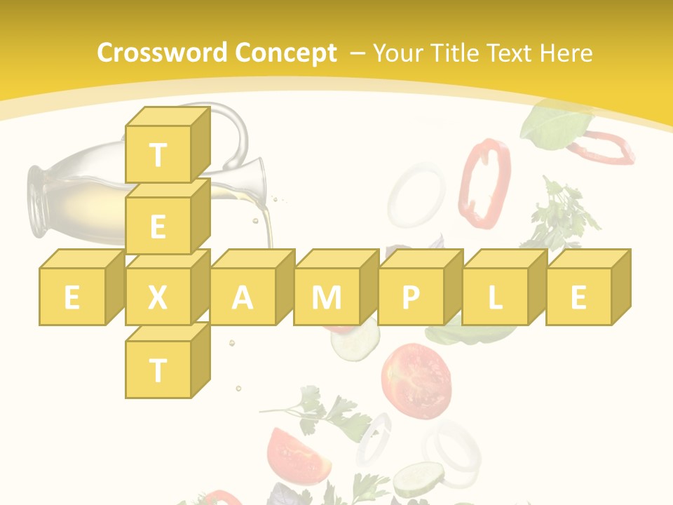 Slice Mix Parsley PowerPoint Template