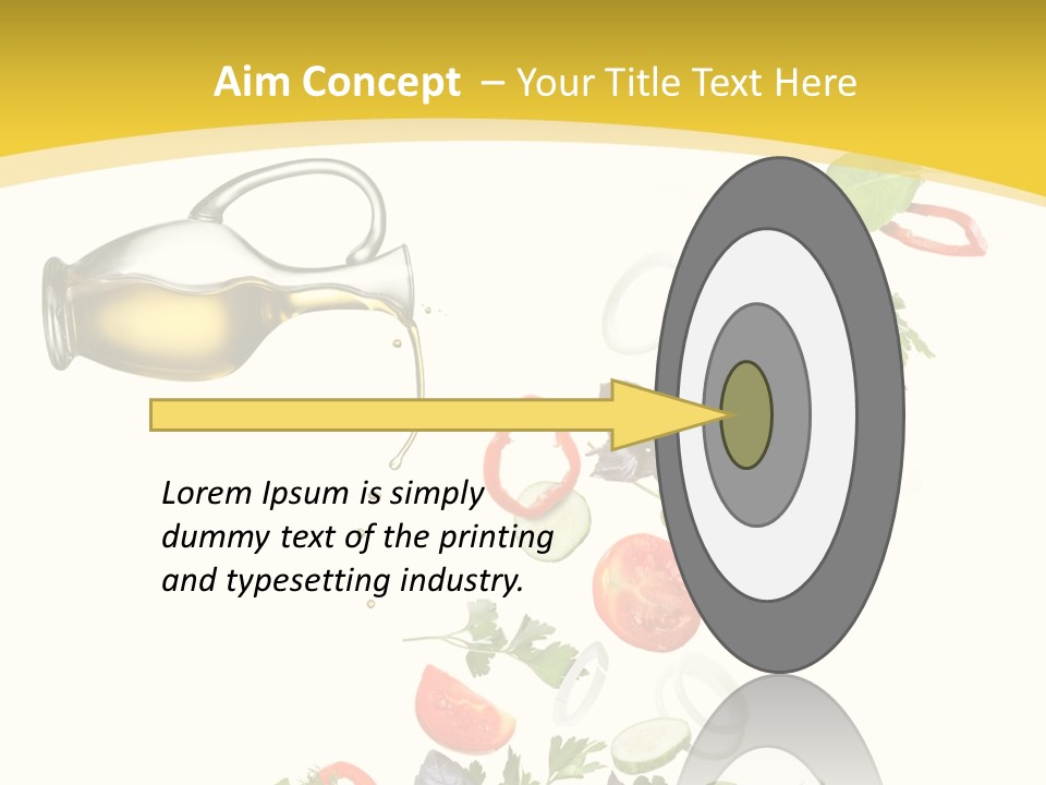 Slice Mix Parsley PowerPoint Template