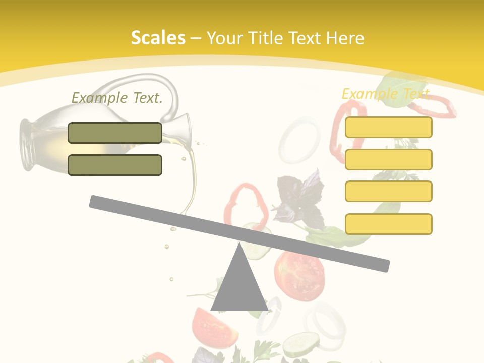 Slice Mix Parsley PowerPoint Template
