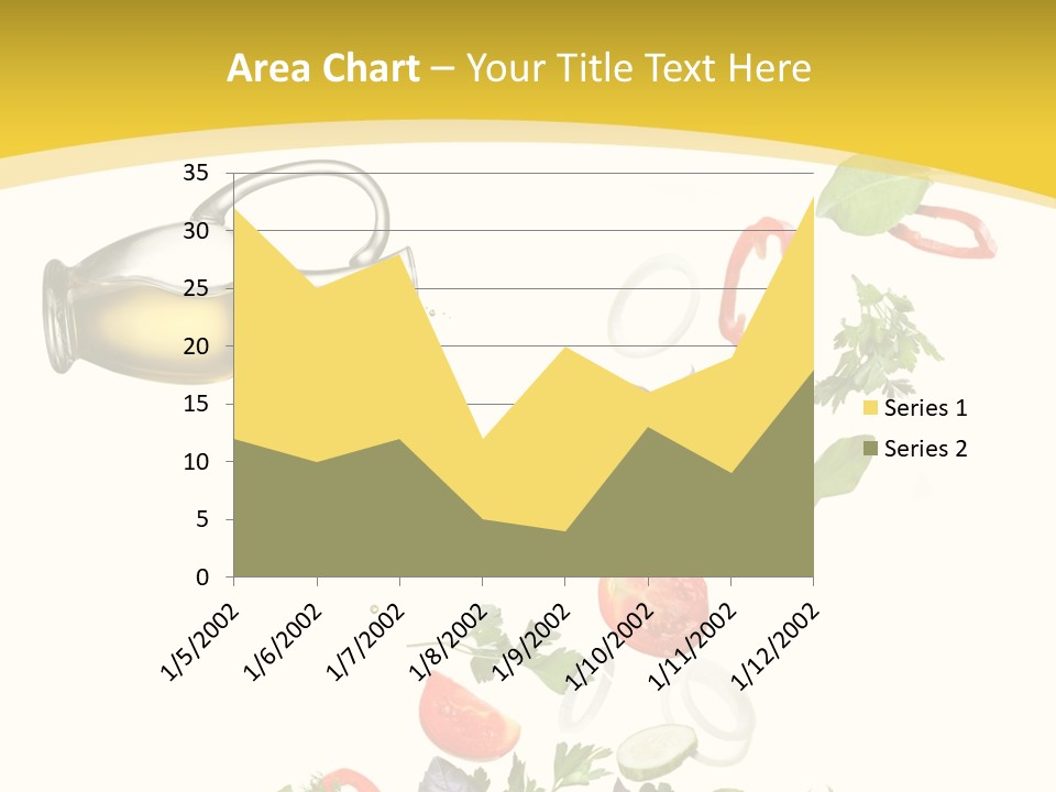Slice Mix Parsley PowerPoint Template