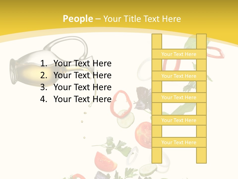 Slice Mix Parsley PowerPoint Template