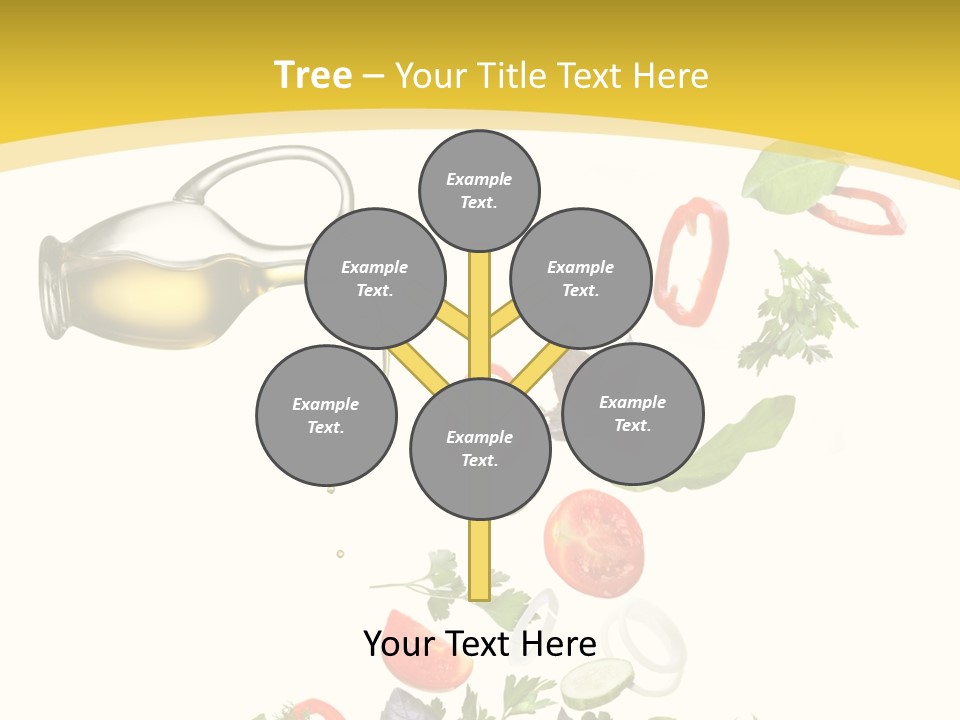 Slice Mix Parsley PowerPoint Template
