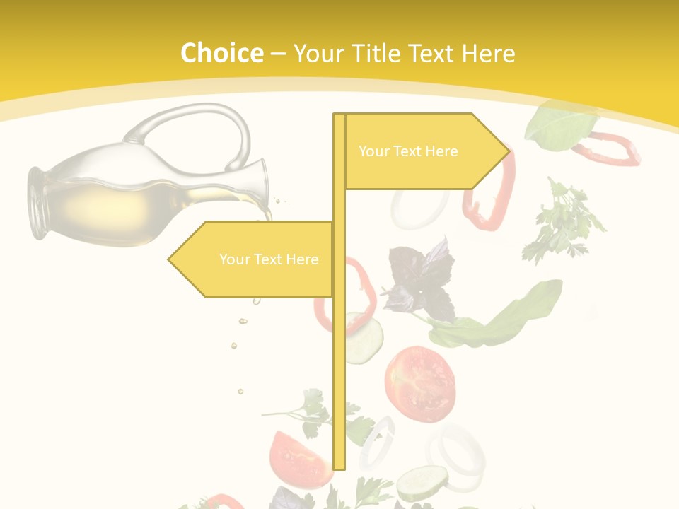 Slice Mix Parsley PowerPoint Template