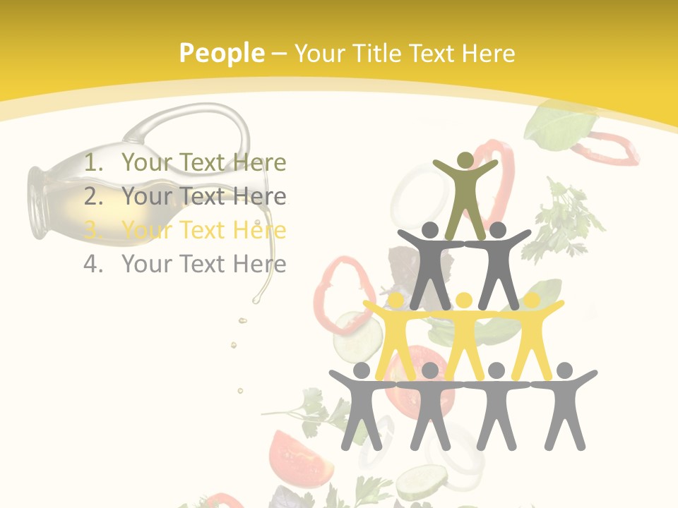 Slice Mix Parsley PowerPoint Template