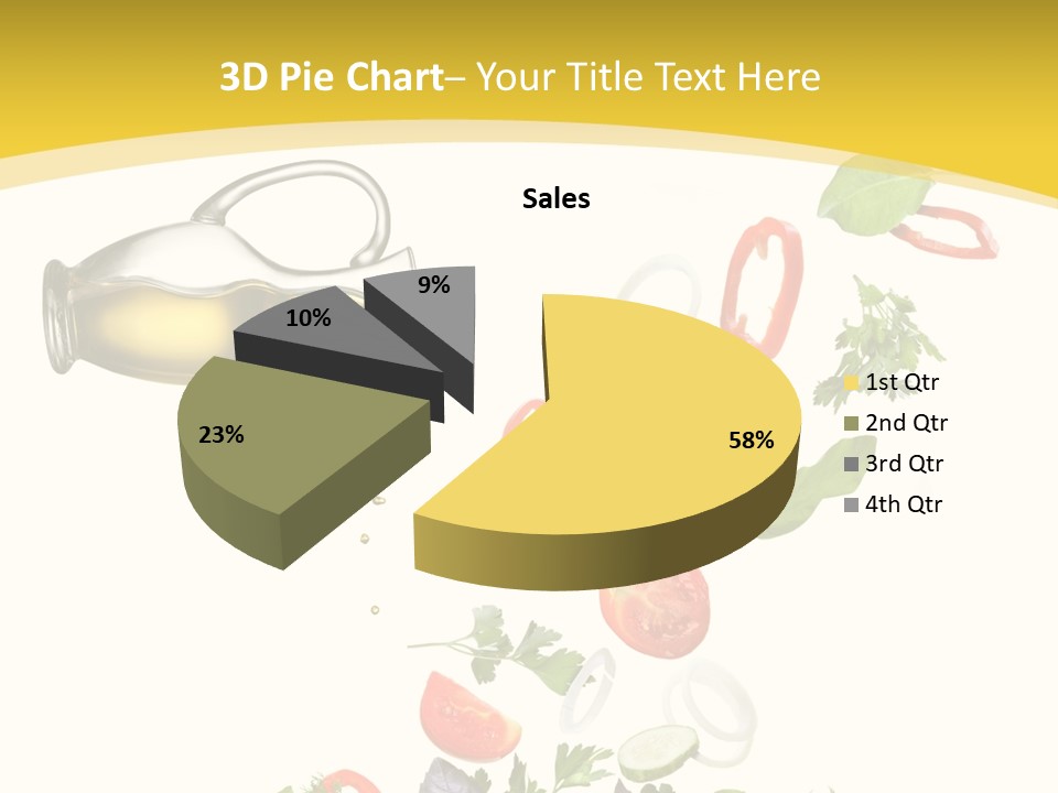 Slice Mix Parsley PowerPoint Template