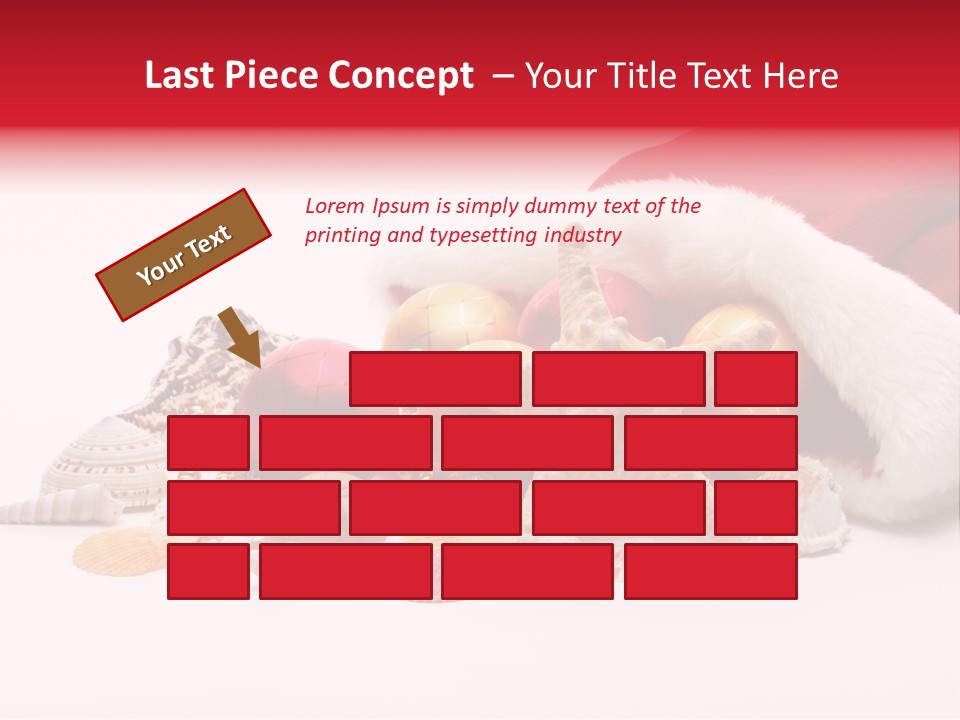 Image Starfish Santa PowerPoint Template