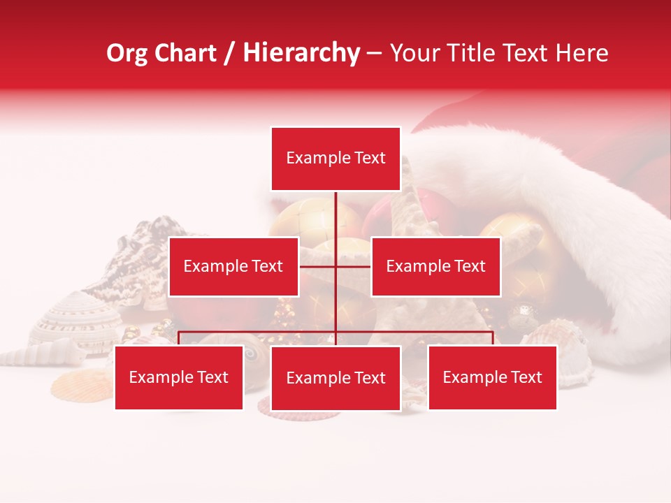 Image Starfish Santa PowerPoint Template