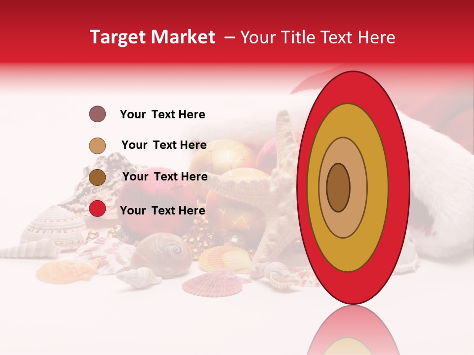 Image Starfish Santa PowerPoint Template