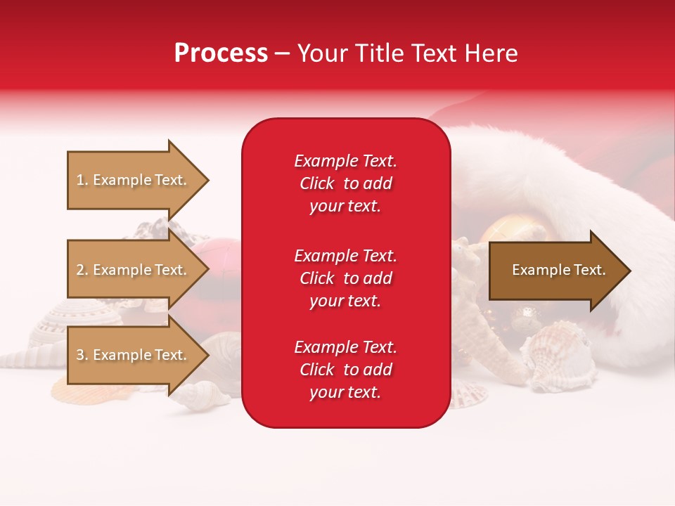 Image Starfish Santa PowerPoint Template
