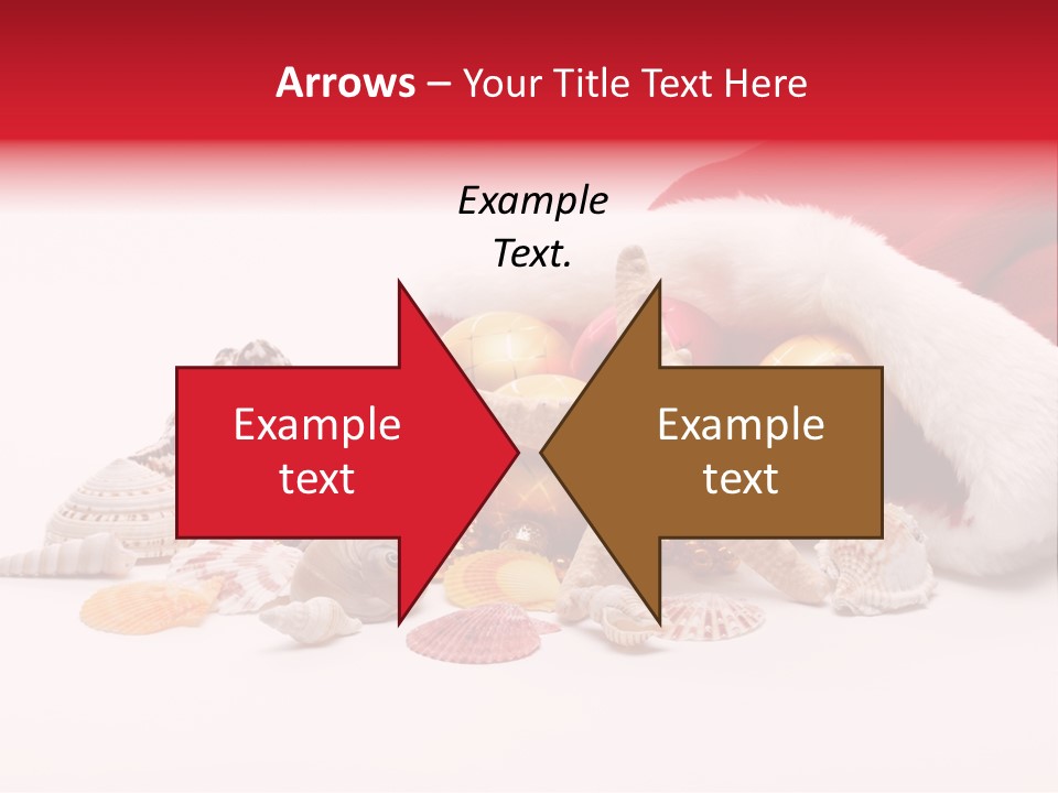 Image Starfish Santa PowerPoint Template