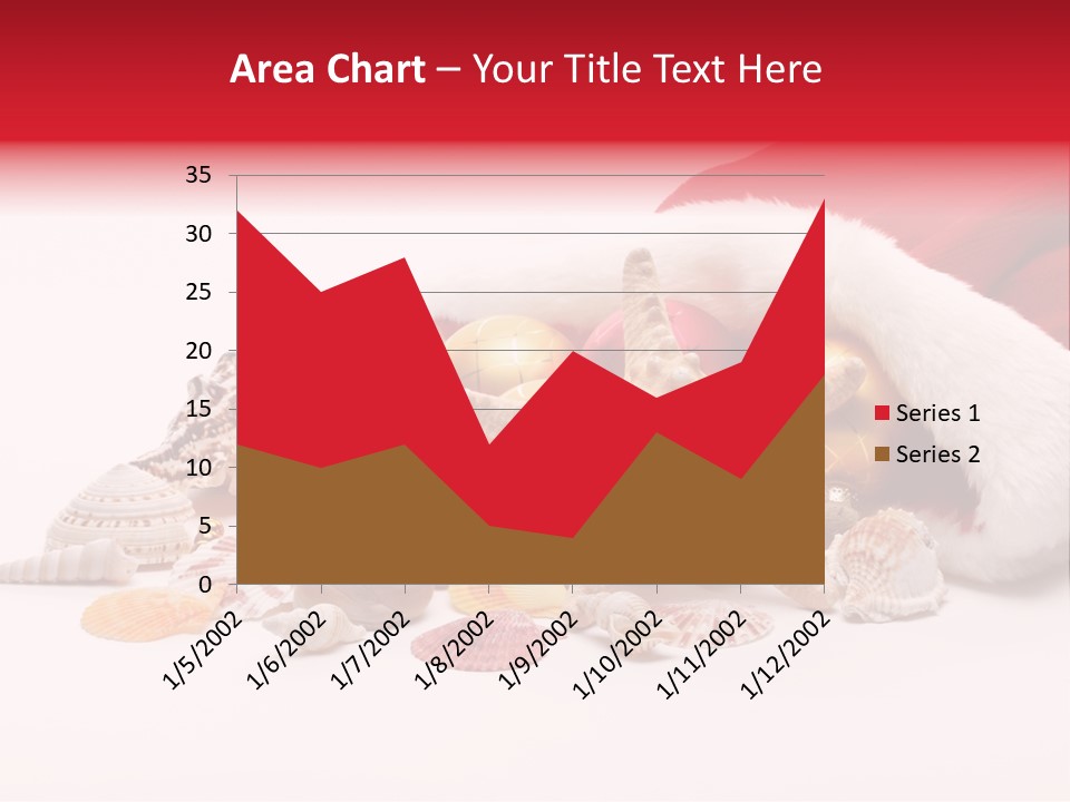 Image Starfish Santa PowerPoint Template