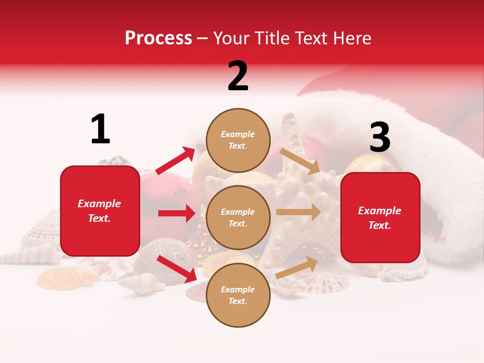 Image Starfish Santa PowerPoint Template