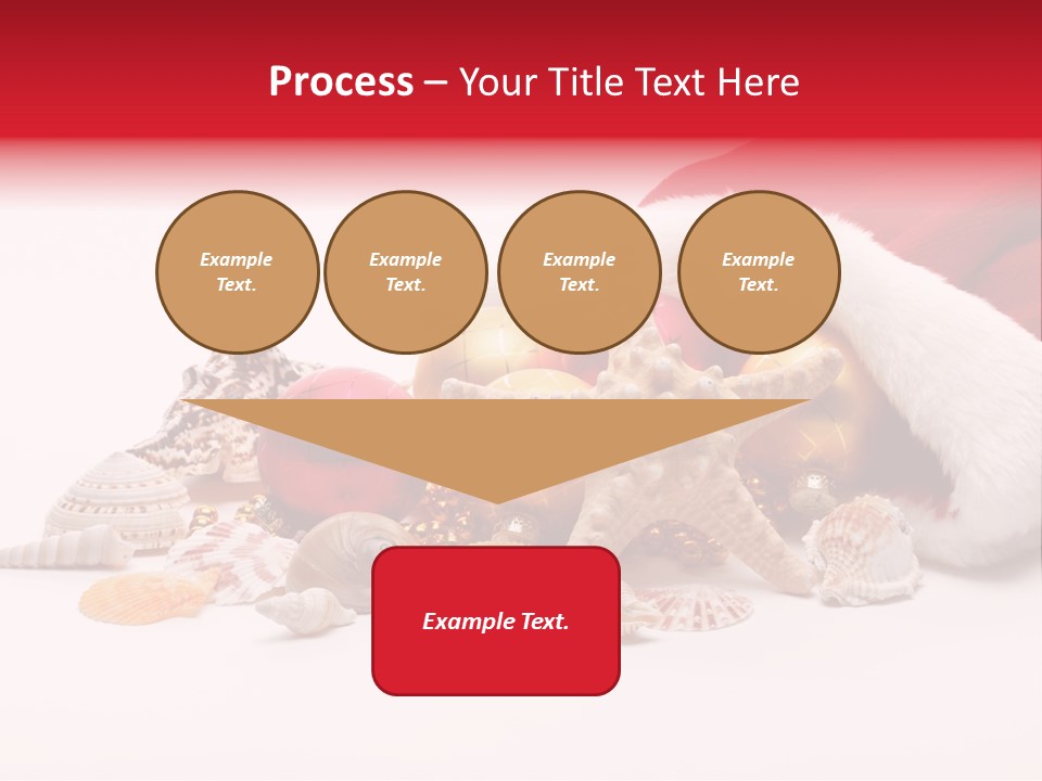 Image Starfish Santa PowerPoint Template