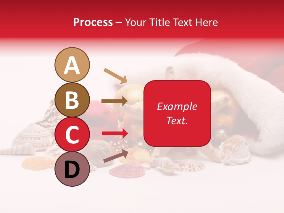 Image Starfish Santa PowerPoint Template