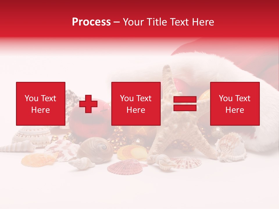 Image Starfish Santa PowerPoint Template