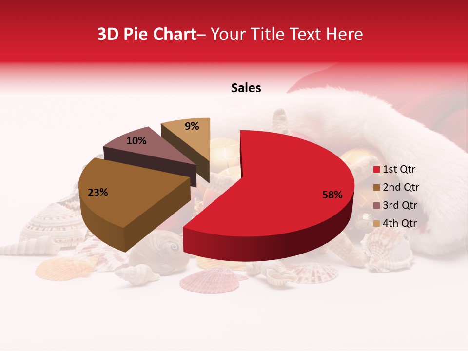 Image Starfish Santa PowerPoint Template