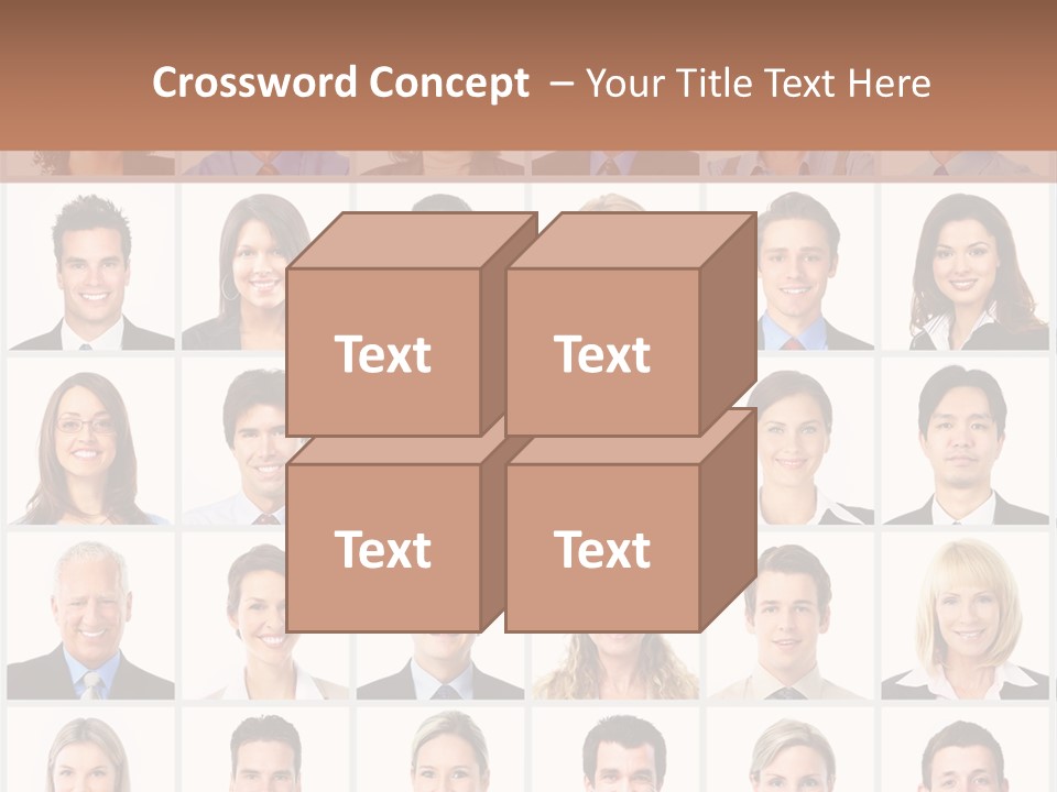 Corporate Teamwork Group PowerPoint Template