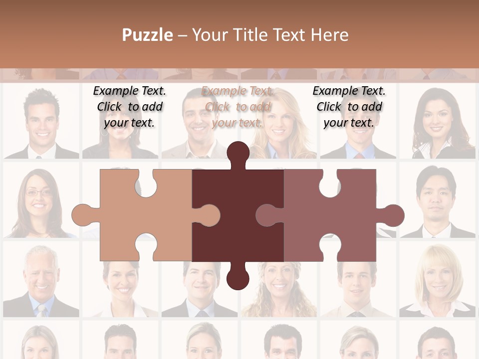 Corporate Teamwork Group PowerPoint Template