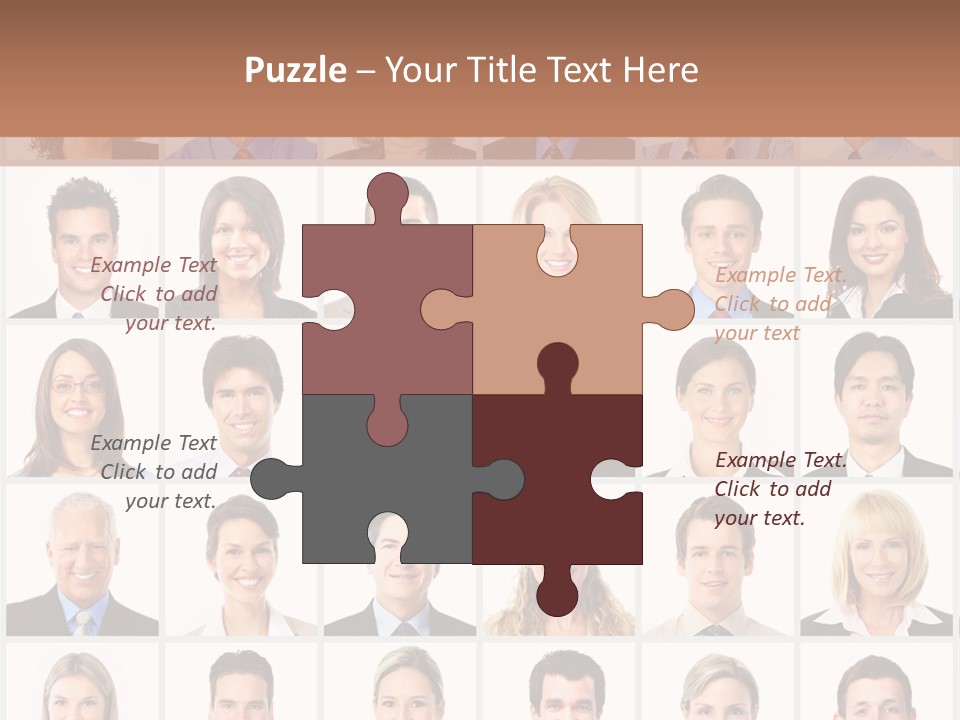 Corporate Teamwork Group PowerPoint Template