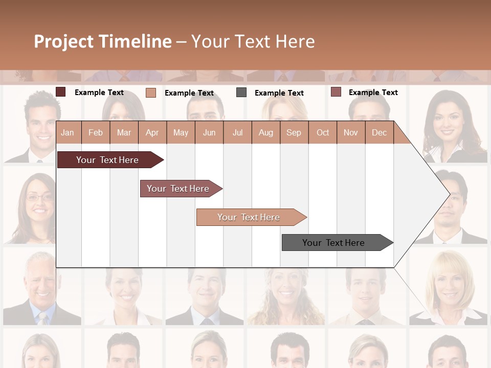 Corporate Teamwork Group PowerPoint Template