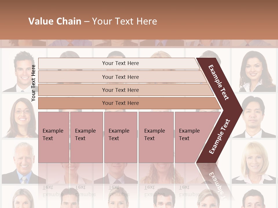 Corporate Teamwork Group PowerPoint Template