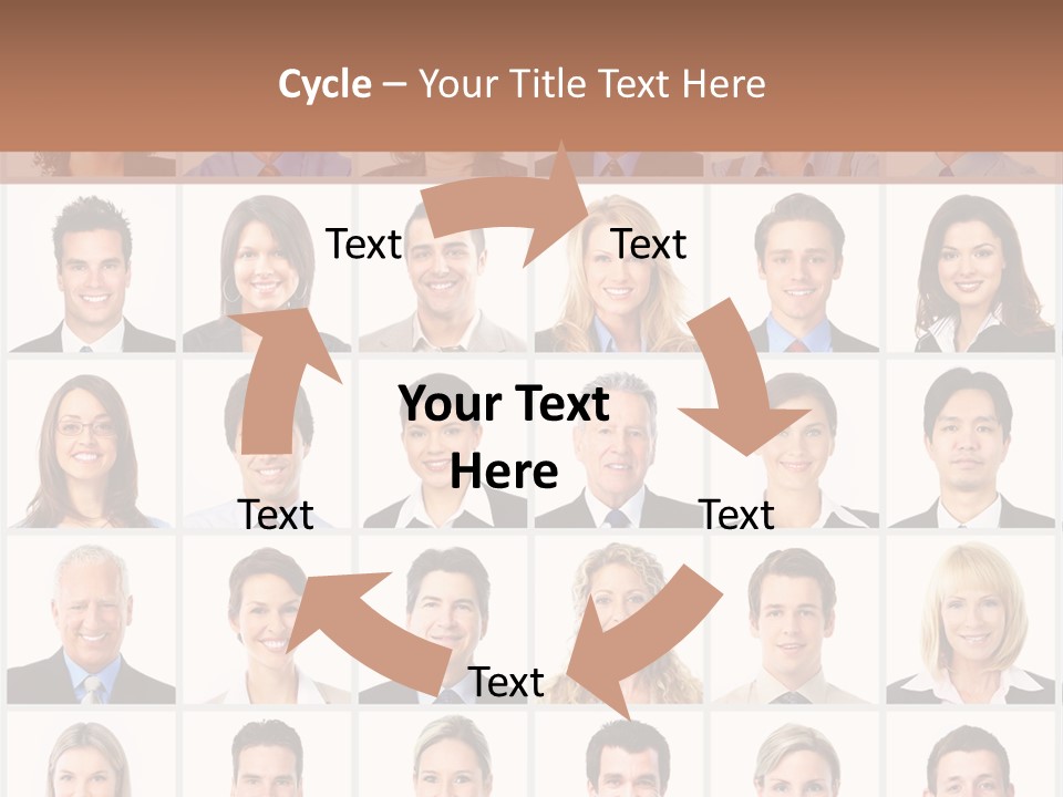 Corporate Teamwork Group PowerPoint Template