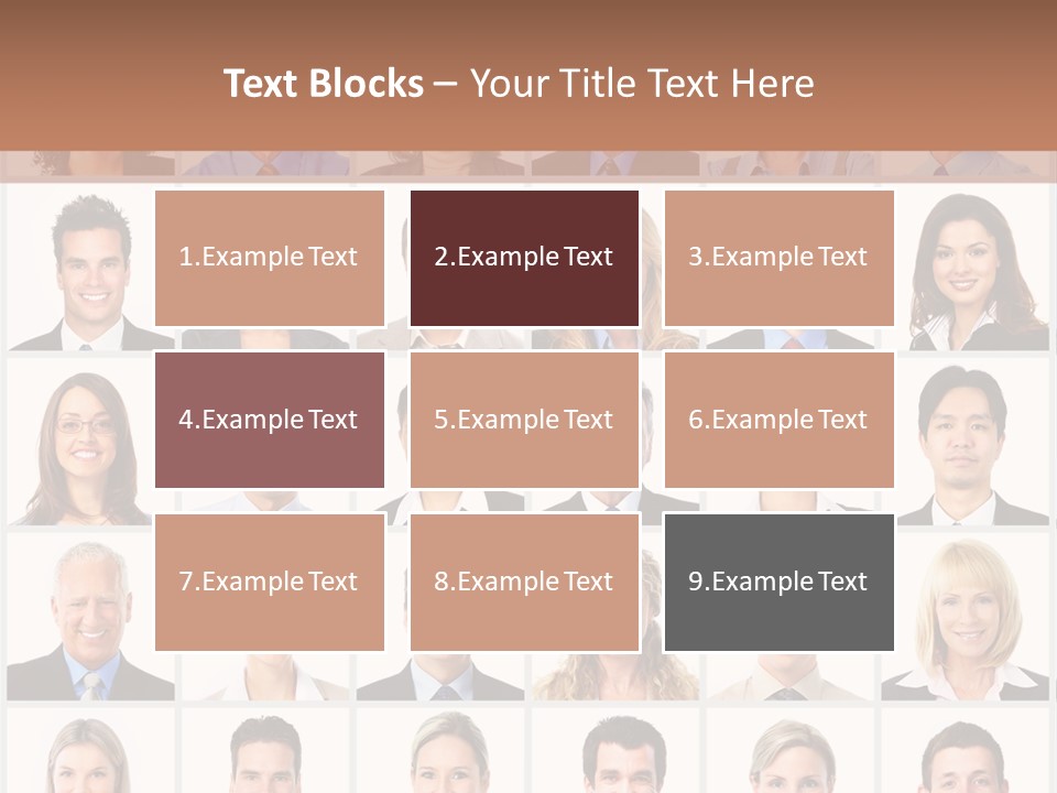 Corporate Teamwork Group PowerPoint Template