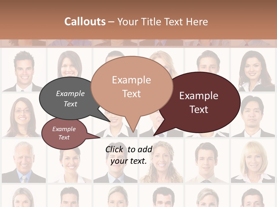 Corporate Teamwork Group PowerPoint Template