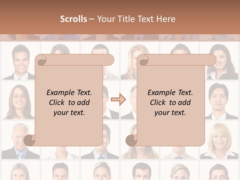 Corporate Teamwork Group PowerPoint Template