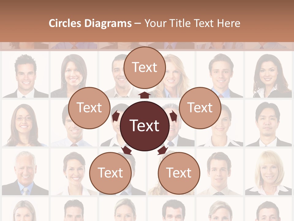 Corporate Teamwork Group PowerPoint Template