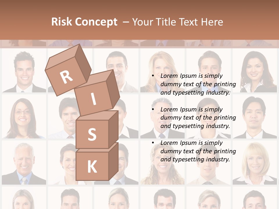 Corporate Teamwork Group PowerPoint Template