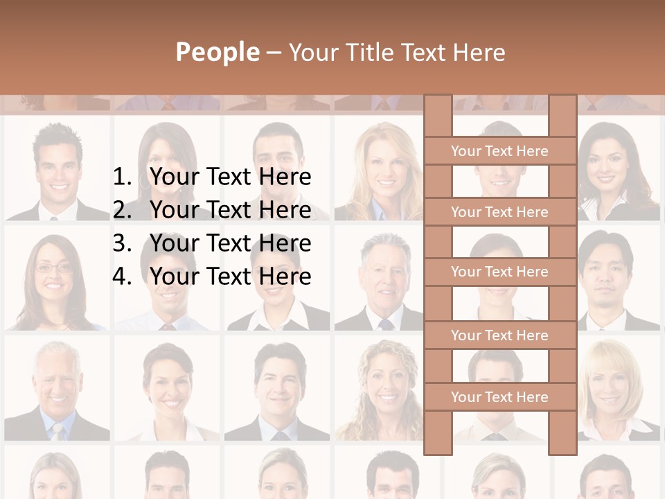Corporate Teamwork Group PowerPoint Template