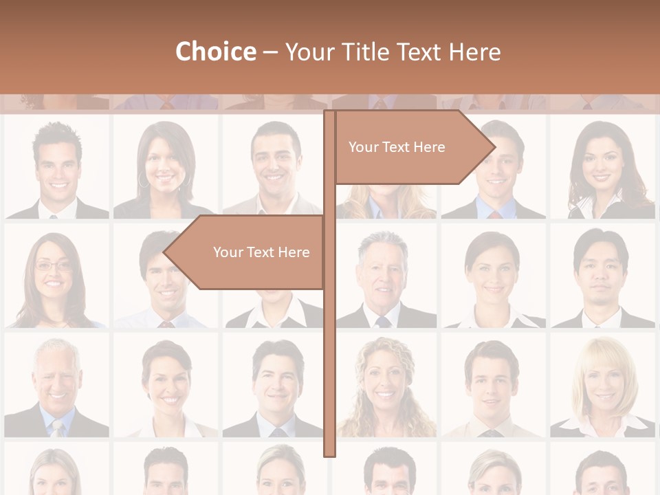 Corporate Teamwork Group PowerPoint Template
