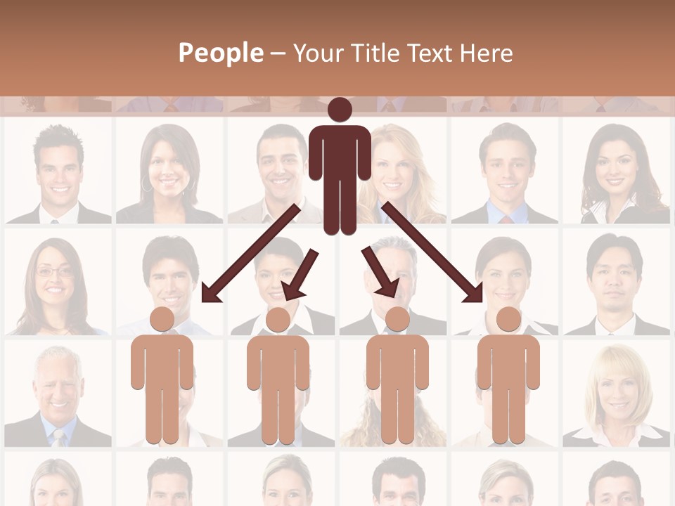 Corporate Teamwork Group PowerPoint Template